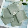 imageYoofoss Luxury Washcloths Towel Set 10 Pack Baby Wash Cloth for BathroomHotelSpaKitchen MultiPurpose Fingertip Towels ampamp Face ClothsGreen