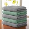 imageYoofoss Luxury Washcloths Towel Set 10 Pack Baby Wash Cloth for BathroomHotelSpaKitchen MultiPurpose Fingertip Towels ampamp Face ClothsGreengrey