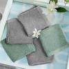imageYoofoss Luxury Washcloths Towel Set 10 Pack Baby Wash Cloth for BathroomHotelSpaKitchen MultiPurpose Fingertip Towels ampamp Face ClothsGreengrey
