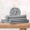 imageYoofoss Luxury Washcloths Towel Set 10 Pack Baby Wash Cloth for BathroomHotelSpaKitchen MultiPurpose Fingertip Towels ampamp Face ClothsLight Grey