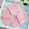 imageYoofoss Luxury Washcloths Towel Set 10 Pack Baby Wash Cloth for BathroomHotelSpaKitchen MultiPurpose Fingertip Towels ampamp Face ClothsPink