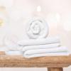 imageYoofoss Luxury Washcloths Towel Set 10 Pack Baby Wash Cloth for BathroomHotelSpaKitchen MultiPurpose Fingertip Towels ampamp Face ClothsWhite