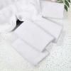 imageYoofoss Luxury Washcloths Towel Set 10 Pack Baby Wash Cloth for BathroomHotelSpaKitchen MultiPurpose Fingertip Towels ampamp Face ClothsWhite