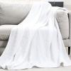 imageYoofoss Muslin Blanket 100 Organic Cotton Throw Large 50quot x 60quot for Bed Couch Summer Gauze Blanket for Adults Lightweight and Breathable Apricot WhiteWhite