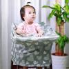 imageYoofoss Nursing Cover Breastfeeding Scarf  Baby Car Seat Covers Infant Stroller Cover Strechy Carseat Canopy for Boys and GirlsGray