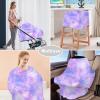 imageYoofoss Nursing Cover Breastfeeding Scarf  Baby Car Seat Covers Infant Stroller Cover Strechy Carseat Canopy for Boys and GirlsPlangi