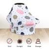 imageYoofoss Nursing Cover Breastfeeding Scarf  Baby Car Seat Covers Infant Stroller Cover Strechy Carseat Canopy for Boys and GirlsSpace