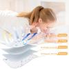 imageYoofoss Waterproof Crib Mattress Protector Quilted Crib Mattress Pad Cover Ultra Soft and Breathable Machine Washable Toddler Mattress Protector for Standard Baby Crib Size 52x28White 2 Pack