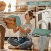 imageYoofoss Waterproof Crib Mattress Protector Quilted Crib Mattress Pad Cover Ultra Soft and Breathable Machine Washable Toddler Mattress Protector for Standard Baby Crib Size 52x28Dark Greydark Green 2 Pack