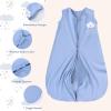 imageYoofoss Baby Sleep Sack 06 Months 15 Tog Baby Wearable Blanket with 2Way Zipper 100 Organic Cotton Fabric Winter Infant Sleeping Sack Warm Soft ComfyCloud