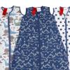 imageYoofoss Baby Sleep Sack 06 Months 15 Tog Baby Wearable Blanket with 2Way Zipper 100 Organic Cotton Fabric Winter Infant Sleeping Sack Warm Soft ComfyDinosaur