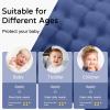 imageYoofoss Hooded Baby Towels for Newborn 2 Pack 100 Muslin Organic Cotton Baby Bath Towel with Hood for Babies Infant Toddler and Kids 32x32Inch Soft and Absorbent Newborn Essential BeigeampampCoffeeNavy Dinosaur