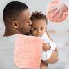 imageYoofoss Muslin Burp Cloths for Baby 10 Pack 100 Organic Cotton Baby Washcloths for Boys Girls Large 20X10 Super Soft and Absorbent WhiteBlush