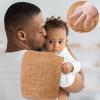 imageYoofoss Muslin Burp Cloths for Baby 10 Pack 100 Organic Cotton Baby Washcloths for Boys Girls Large 20X10 Super Soft and Absorbent WhiteGradient Brown