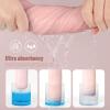 imageYoofoss Muslin Burp Cloths for Baby 10 Pack 100 Organic Cotton Baby Washcloths for Boys Girls Large 20X10 Super Soft and Absorbent WhiteGradient Pink