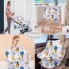 imageYoofoss Nursing Cover Breastfeeding Scarf  Baby Car Seat Covers Infant Stroller Cover Strechy Carseat Canopy for Boys and Girls BearIce Cream