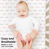 imageYoofoss Baby Crib Sheets for Boys Girls Fitted Crib Sheet 2 Pack for Standard Crib and Toddler Mattress Super Soft Microfiber Baby Sheet 28x52x8inGreenLeafArrow