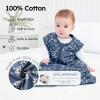 imageYoofoss Baby Sleep Sack 06 Months 05 TOG Baby Wearable Blanket 100 Organic Cotton Infant Toddler Sleeping Sack 2Way Zipper Lightweight Sleep Sack Black Forest05 Tognavy Dinosaur