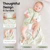 imageYoofoss Baby Sleep Sack 06 Months 05 TOG Baby Wearable Blanket 100 Organic Cotton Infant Toddler Sleeping Sack 2Way Zipper Lightweight Sleep Sack Black Forest05 Toggrass Greenpack of 1