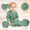 imageYoofoss Fleece Baby Sleep Sack 1218 Months with Plush Dots TOG 15 Baby Wearable Blanket with 2Way Zipper Organic Cotton Toddler Sleep Sack Fleece05 Toggiraffegreen