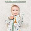 imageYoofoss Fleece Baby Sleep Sack 1218 Months with Plush Dots TOG 15 Baby Wearable Blanket with 2Way Zipper Organic Cotton Toddler Sleep Sack Fleece05 Toggiraffegreen