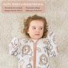imageYoofoss Fleece Baby Sleep Sack 1218 Months with Plush Dots TOG 15 Baby Wearable Blanket with 2Way Zipper Organic Cotton Toddler Sleep Sack Fleece05 Togbrown