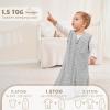 imageYoofoss Fleece Baby Sleep Sack 1218 Months with Plush Dots TOG 15 Baby Wearable Blanket with 2Way Zipper Organic Cotton Toddler Sleep Sack Fleece15 Toggreycoffee