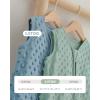 imageYoofoss Fleece Baby Sleep Sack 1218 Months with Plush Dots TOG 15 Baby Wearable Blanket with 2Way Zipper Organic Cotton Toddler Sleep Sack Fleece15 Togbluegreen