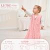 imageYoofoss Fleece Baby Sleep Sack 1218 Months with Plush Dots TOG 15 Baby Wearable Blanket with 2Way Zipper Organic Cotton Toddler Sleep Sack Fleece15 Togpinkpurple