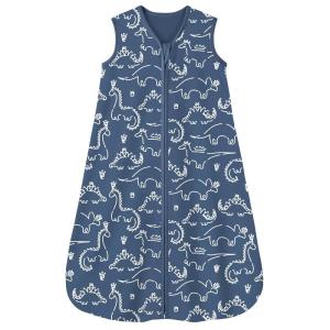 imageYoofoss Baby Wearable Blanket TOG 25 Winter Sleep Sack 1824 Months 100 Organic Cotton Toddler Sleeping Sack with 2Way Zipper Warm Quilted Sleep Sack05 Tognavy Dinosaur