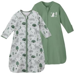 imageYoofoss Fleece Baby Sleep Sack 1218 Months with Plush Dots TOG 15 Baby Wearable Blanket with 2Way Zipper Organic Cotton Toddler Sleep Sack Fleece05 Toggreenfox