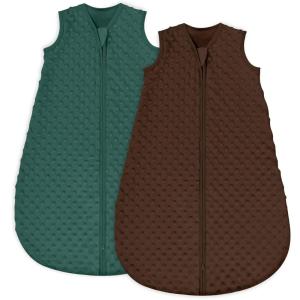imageYoofoss Fleece Baby Sleep Sack 1218 Months with Plush Dots TOG 15 Baby Wearable Blanket with 2Way Zipper Organic Cotton Toddler Sleep Sack Fleece15 Toggreencoffee