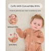 imageYoofoss Baby Pajamas 100 Cotton Baby Sleepers for Newborn 03 36 69 Months Boys Girl Clothes 3pcs Footed PJsBrown Animal