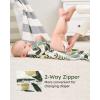 imageYoofoss Baby Pajamas Organic Cotton Baby Sleepers for Newborn 03 36 69 Months Boys Girl Clothes Footed PjsBananagreen Leaf
