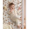 imageYoofoss Pack and Play Sheets Girl 2 Pack 38x26 Mini Crib Sheets Fitted for Baby Compatible with Graco Pack n Play MattressUltra Soft Breathable Microfiber Pink FloralRocking Horse