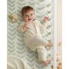 imageYoofoss Pack and Play Sheets Girl 2 Pack 38x26 Mini Crib Sheets Fitted for Baby Compatible with Graco Pack n Play MattressUltra Soft Breathable Microfiber Pink FloralForest Bear