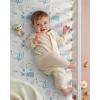 imageYoofoss Pack and Play Sheets Girl 2 Pack 38x26 Mini Crib Sheets Fitted for Baby Compatible with Graco Pack n Play MattressUltra Soft Breathable Microfiber Pink FloralUnderwater World