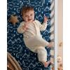 imageYoofoss Pack and Play Sheets Girl 2 Pack 38x26 Mini Crib Sheets Fitted for Baby Compatible with Graco Pack n Play MattressUltra Soft Breathable Microfiber Pink FloralDark Blue Dinosaurs