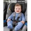imageYoofoss Baby Pajamas Organic Cotton Baby Winter Clothes Warm Newborn Sleepers for 03 36 69 Months Quilted Footed PjsDark Blue Sailor