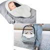 imageYoofoss Baby Car Seat Cover Winter Carseat Canopies Cover to Protect Baby from Cold Wind Super Warm Plush Fleece Baby Carrier Cover for Infant Boys Girls BlackGrey