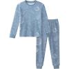 imageYoofoss Toddler Pajamas 100 Organic Cotton Girls Boys Pajamas for Kids Fall Winter Snug Fit Long Sleeves Pjs SetLongblue Planet