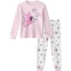 imageYoofoss Toddler Pajamas 100 Organic Cotton Girls Boys Pajamas for Kids Fall Winter Snug Fit Long Sleeves Pjs SetLongpink Angel
