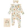 imageYoofoss Baby Pajamas Rayon Made From Bamboo Sleepers Baby Girl Clothes Newborn 03 36 69 Months Footed Pjs SoftFlowers
