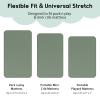 image:imageYoofoss Bassinet Sheets for Baby3Pack Fitted Bassinet Sheets Set Compatible with Halo Bassinest Swivel SleeperBaby DelightAngelblissSoft Breathable Bassinet Mattress Sheets BrownAnimalsFox