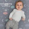 image:imageYoofoss Bassinet Sheets for Baby3Pack Fitted Bassinet Sheets Set Compatible with Halo Bassinest Swivel SleeperBaby DelightAngelblissSoft Breathable Bassinet Mattress Sheets BrownAnimalsGrey