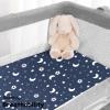 image:imageYoofoss Bassinet Sheets for Baby3Pack Fitted Bassinet Sheets Set Compatible with Halo Bassinest Swivel SleeperBaby DelightAngelblissSoft Breathable Bassinet Mattress Sheets BrownAnimalsBluecloud
