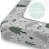 image:imageYoofoss Bassinet Sheets for Baby3Pack Fitted Bassinet Sheets Set Compatible with Halo Bassinest Swivel SleeperBaby DelightAngelblissSoft Breathable Bassinet Mattress Sheets BrownAnimalsFox