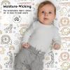 image:imageYoofoss Bassinet Sheets for Baby3Pack Fitted Bassinet Sheets Set Compatible with Halo Bassinest Swivel SleeperBaby DelightAngelblissSoft Breathable Bassinet Mattress Sheets BrownAnimalsAnimal World