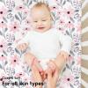 image:imageYoofoss Bassinet Sheets for Baby3Pack Fitted Bassinet Sheets Set Compatible with Halo Bassinest Swivel SleeperBaby DelightAngelblissSoft Breathable Bassinet Mattress Sheets BrownAnimalsPink Floral