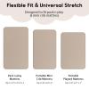 image:imageYoofoss Bassinet Sheets for Baby3Pack Fitted Bassinet Sheets Set Compatible with Halo Bassinest Swivel SleeperBaby DelightAngelblissSoft Breathable Bassinet Mattress Sheets BrownAnimalsBrownleaf